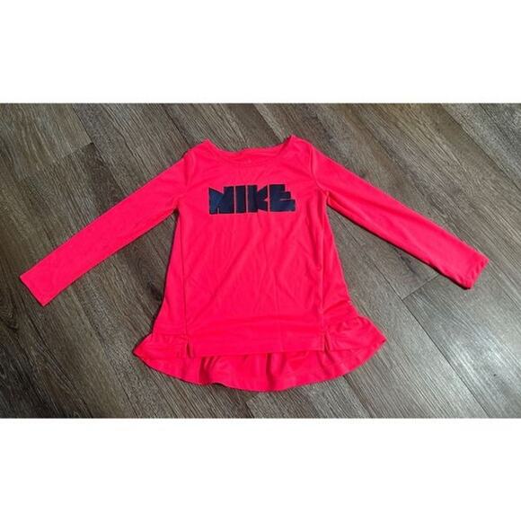 Nike Girls Long Sleeve Top – Size 3T – Pink – EUC - Picture 1 of 4